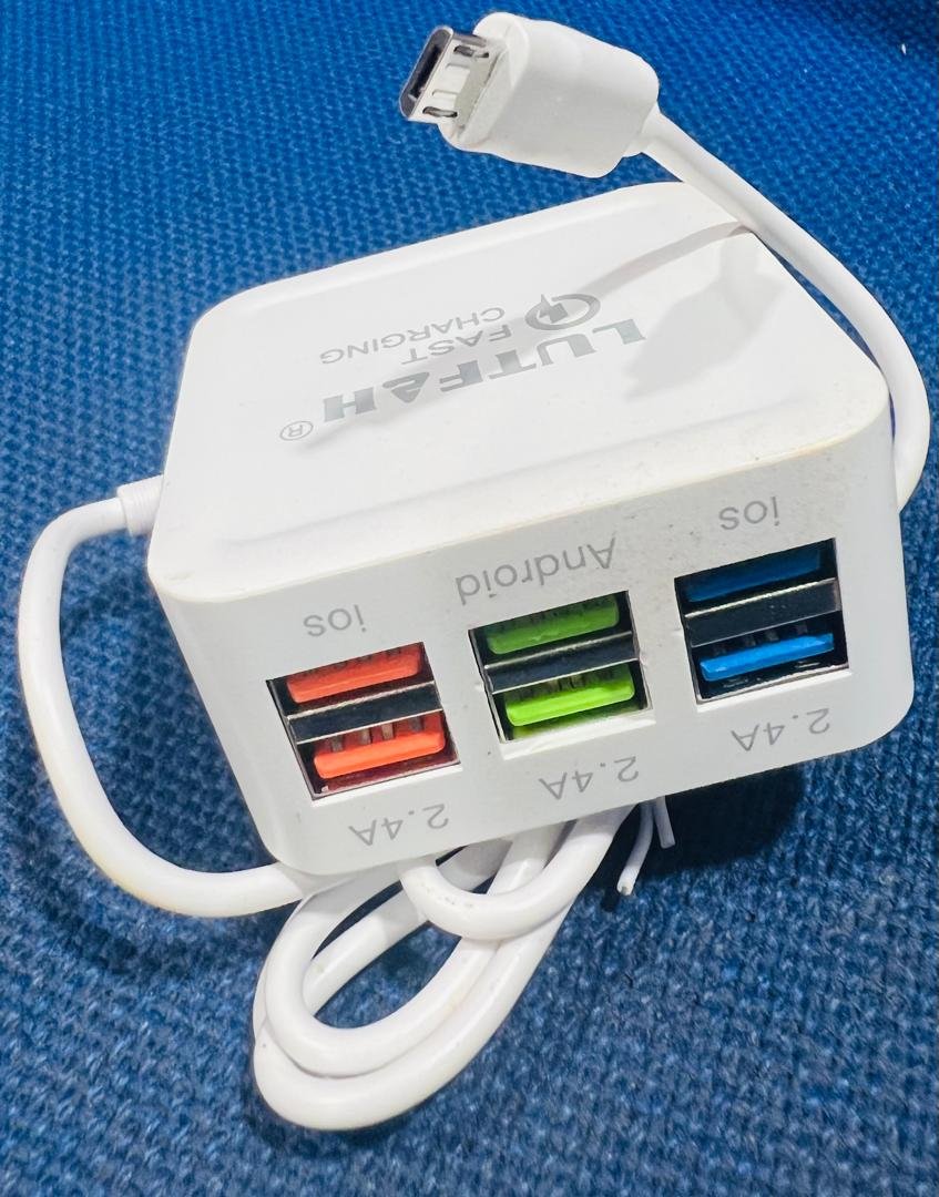 CHARGEUR LUTFAH 6USB